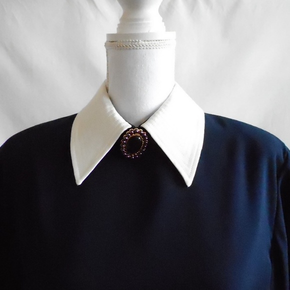 *SOLD* Size 16 Mod Style Saville Dress - Picture 3 of 8